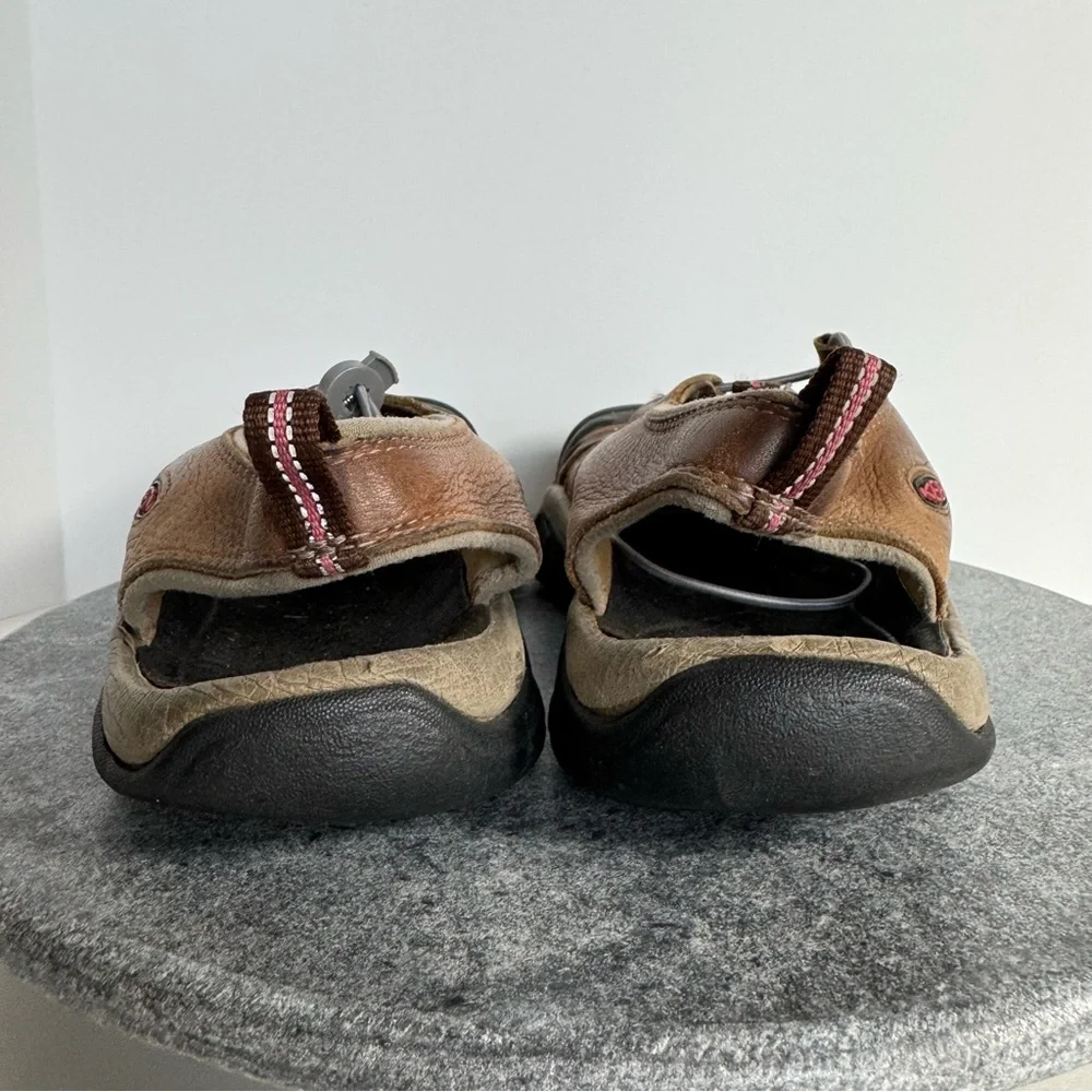 Keen Newport Brown Leather Sandals Shoes Waterproof 10